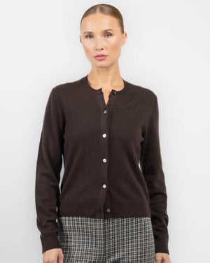 Cardigan à col rond