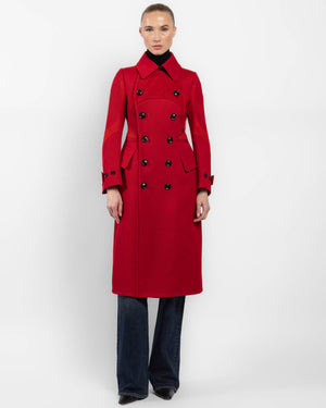 Manteau Chesterfield à double boutonnage