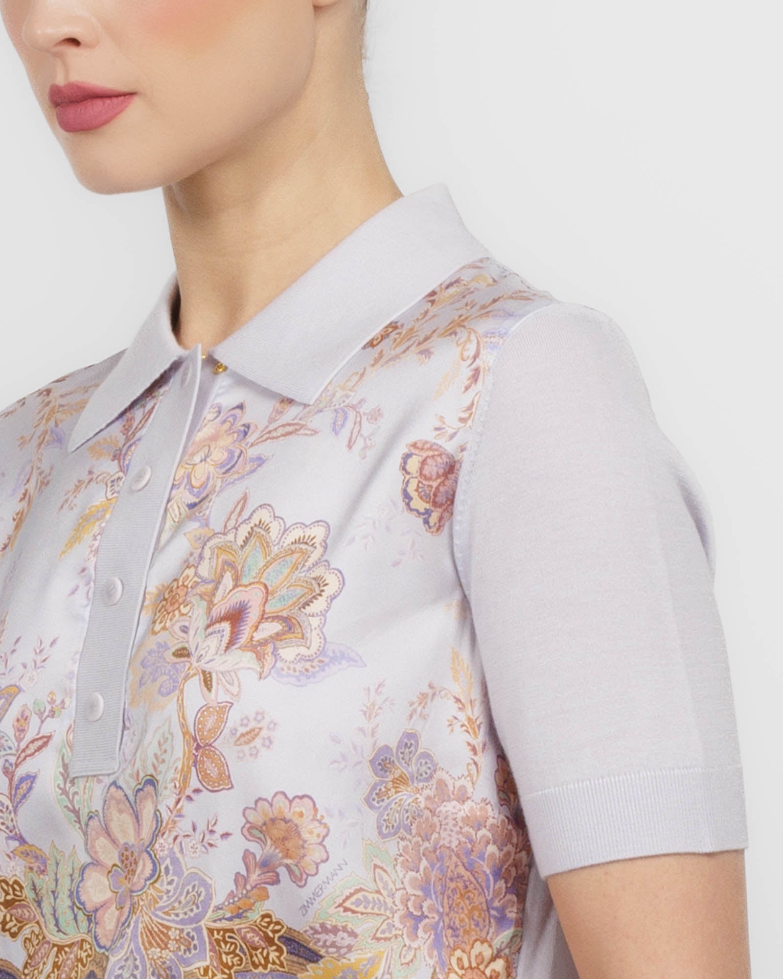 Luna Printed Polo