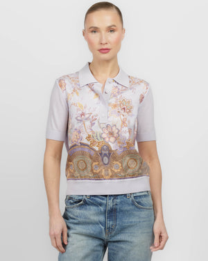 Luna Printed Polo