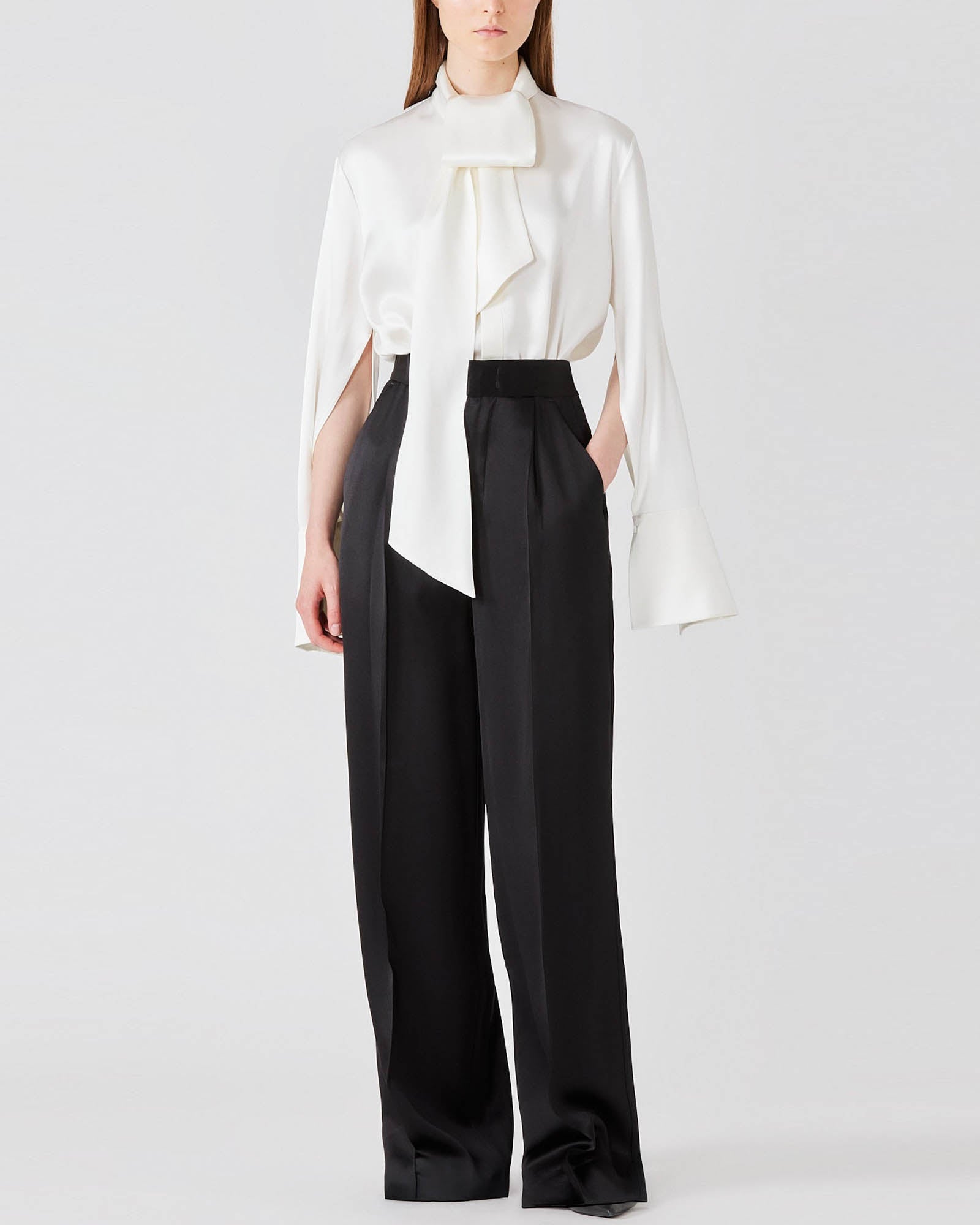 Chemise avec écharpe