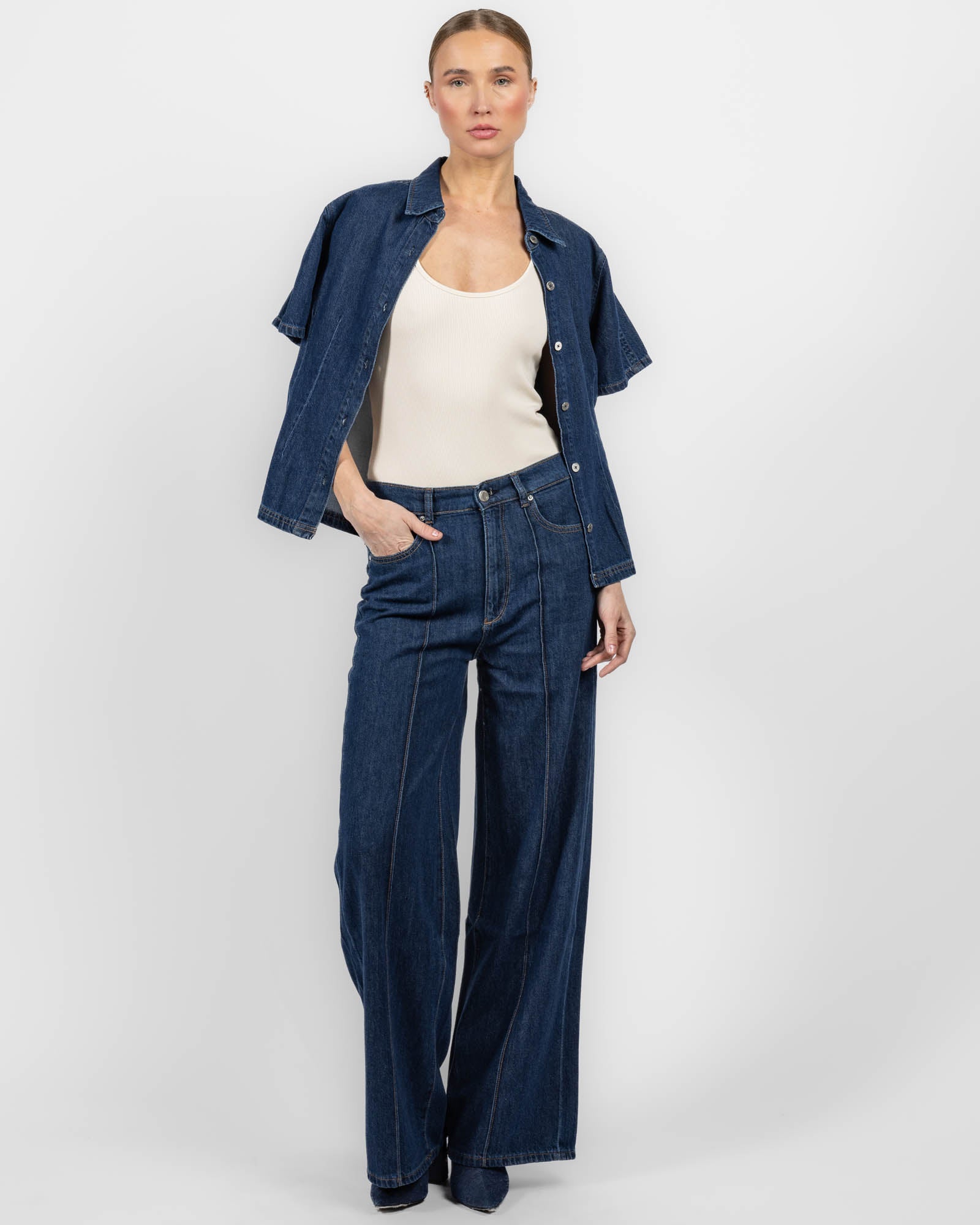 DL1961 Hepburn Wide Jeans