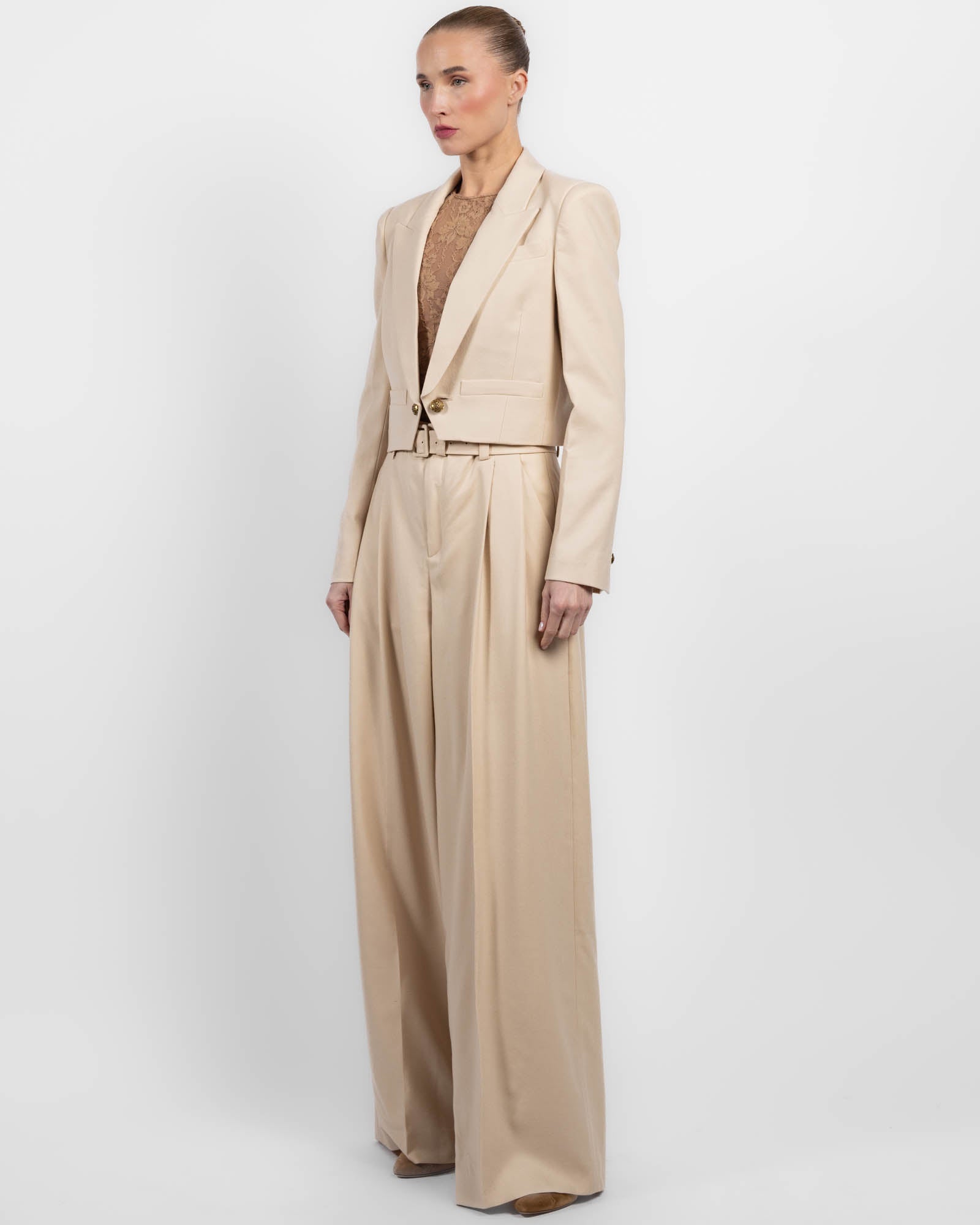 Hypnotic Crop Blazer