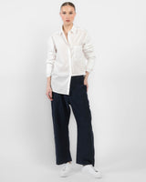 Double Cuff Linen Shirt