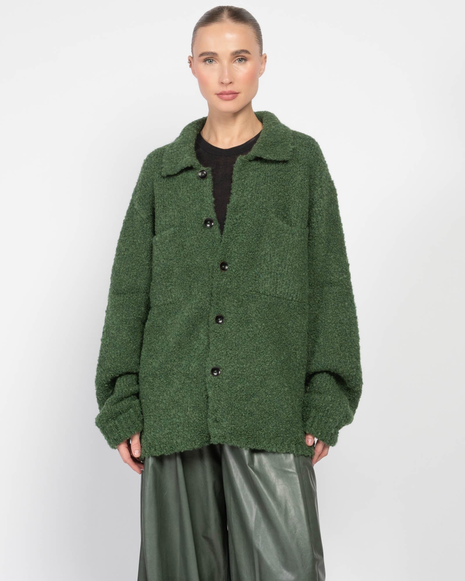 Surchemise en peluche