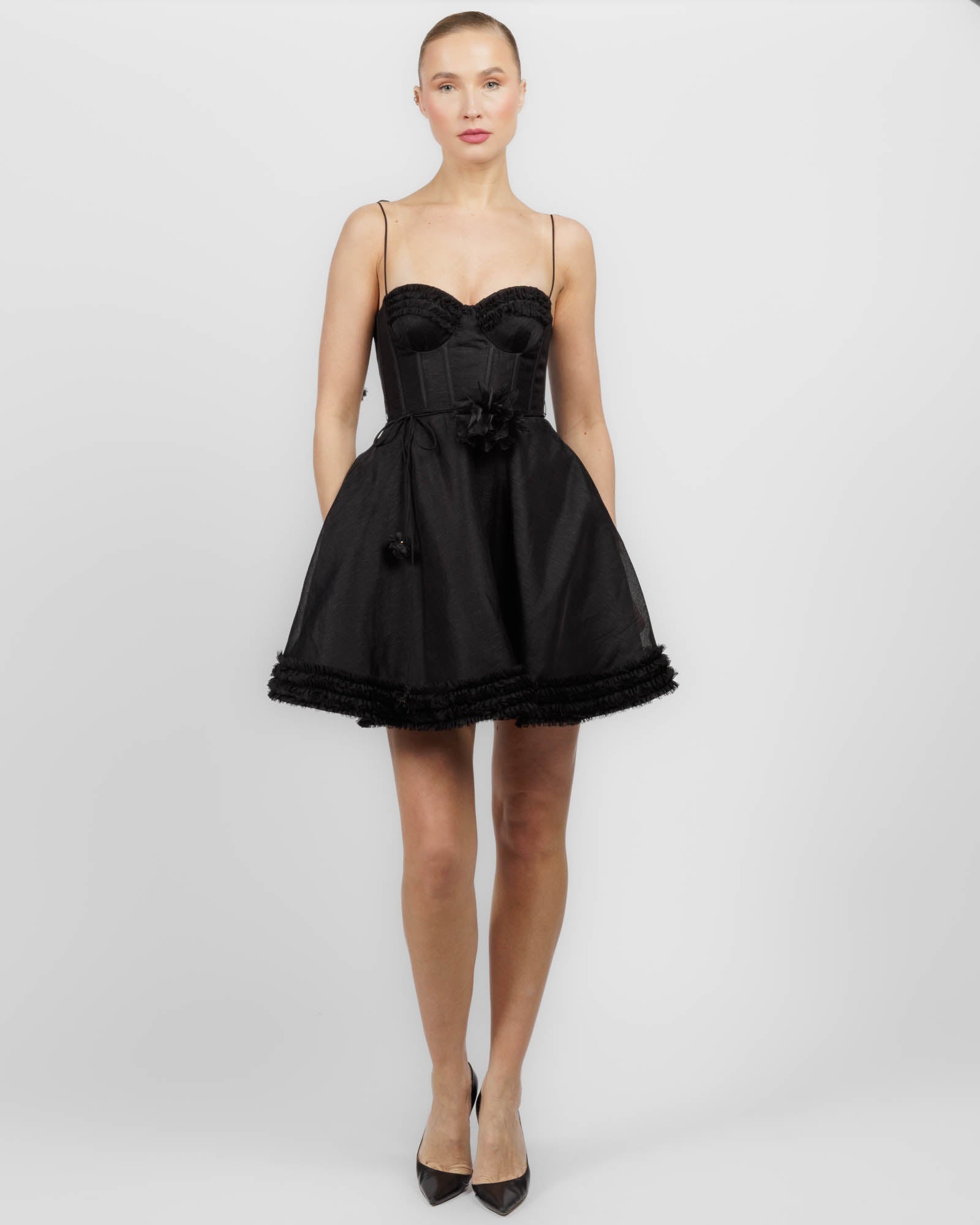 Luna Ruffle Dress