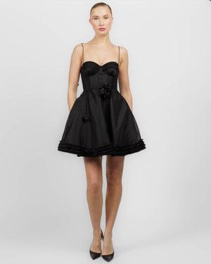 Luna Ruffle Dress