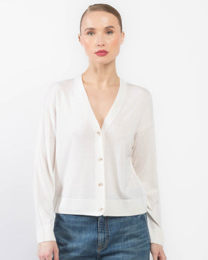 V-Neck Long Sleeve Cardigan