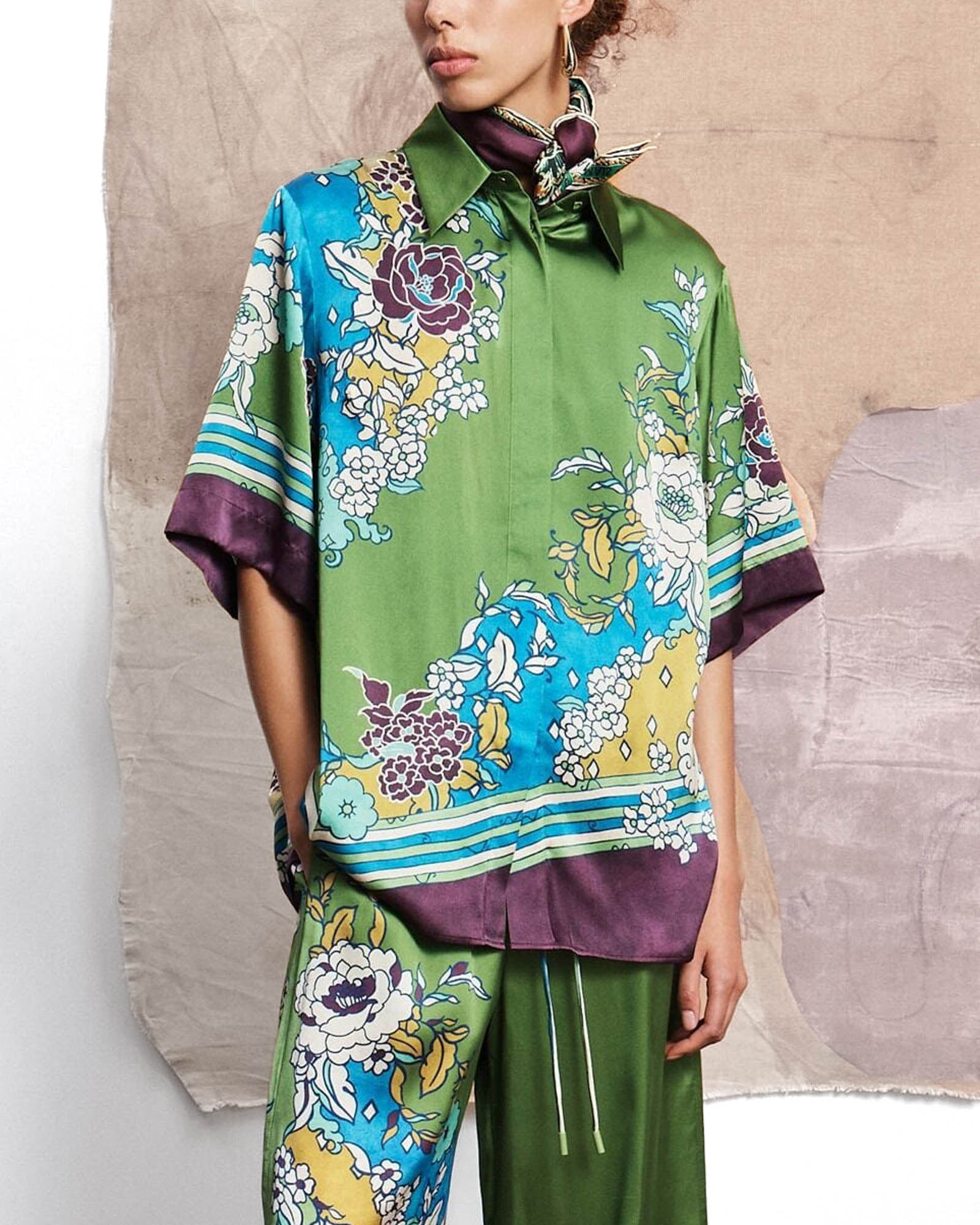 Nanci Silk Shirt