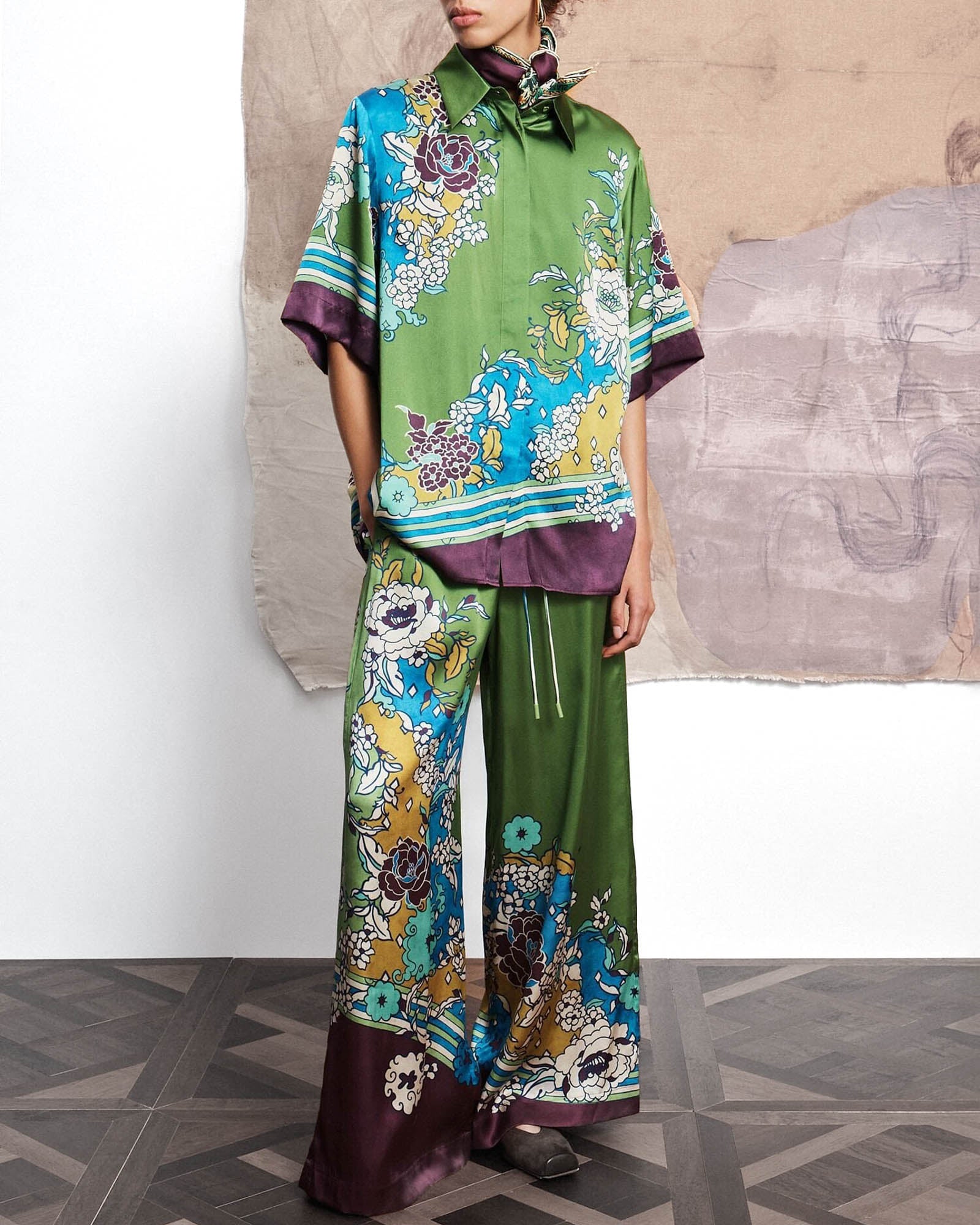 Nanci Silk Shirt