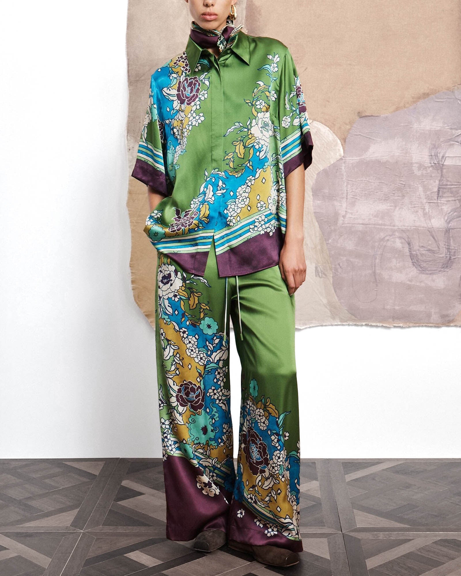 Nanci Silk Pant