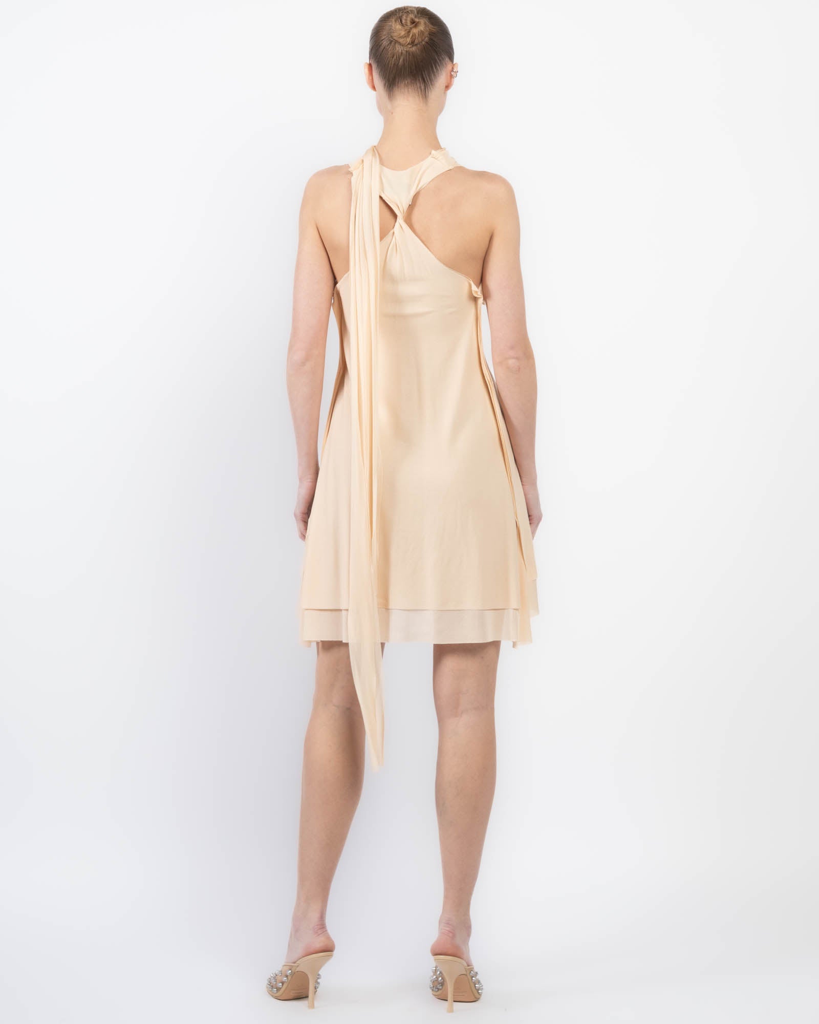 Short Sheer Tank Dress