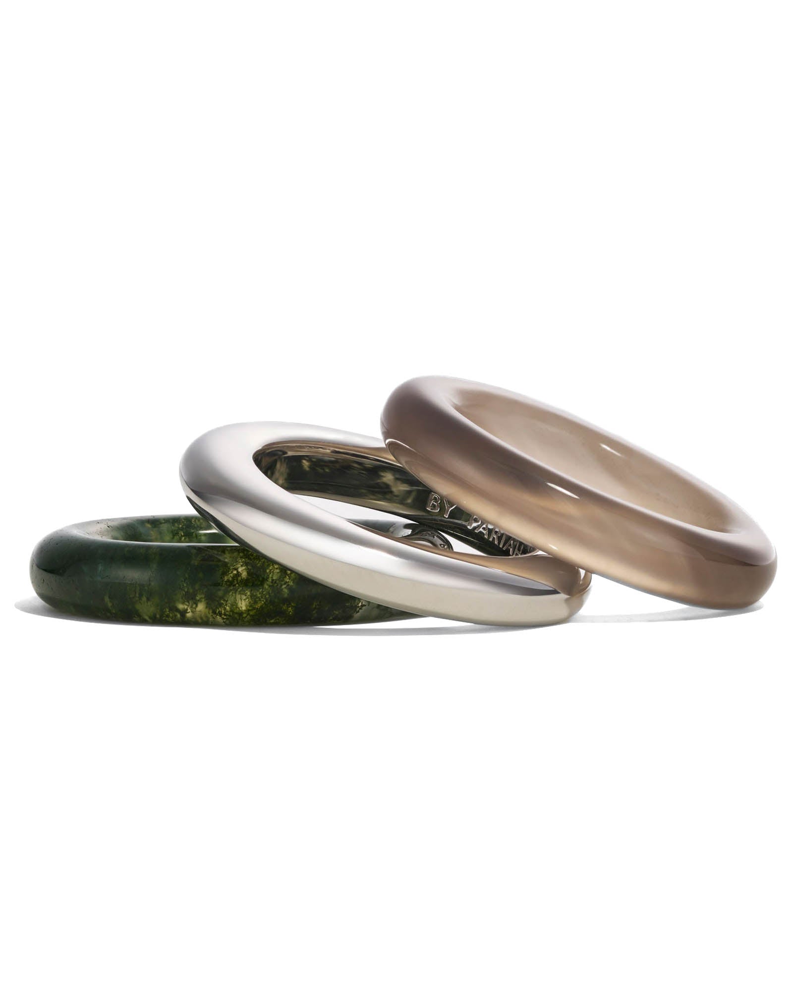 Stone Trilogy Ring Stack