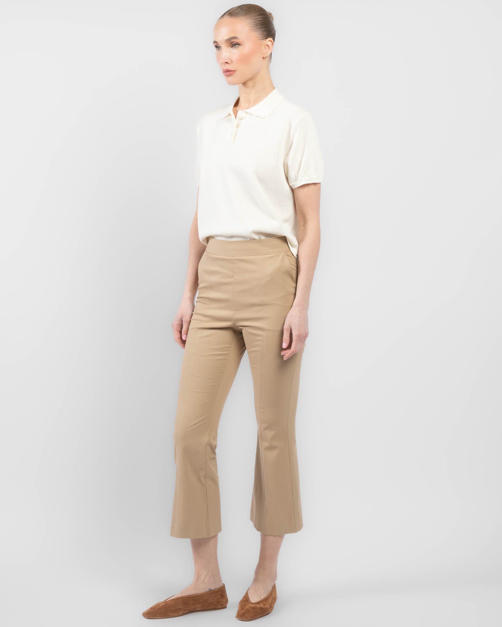 Kick Flare Crop Pants