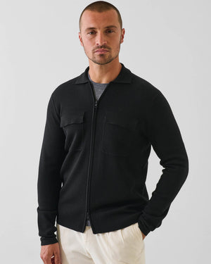 14 Gauge Double Face Zip Jacket