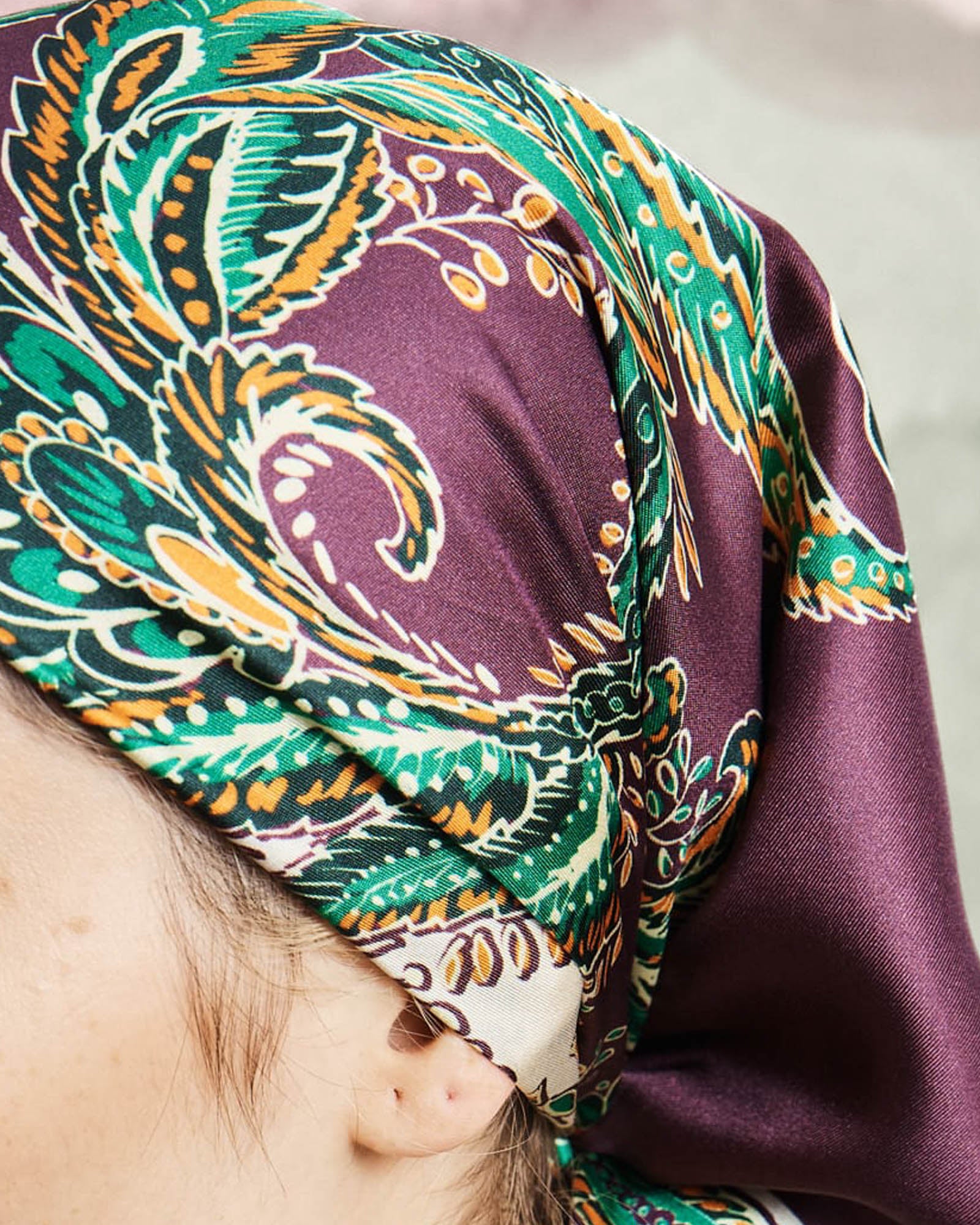 Ruthie Silk Scarf