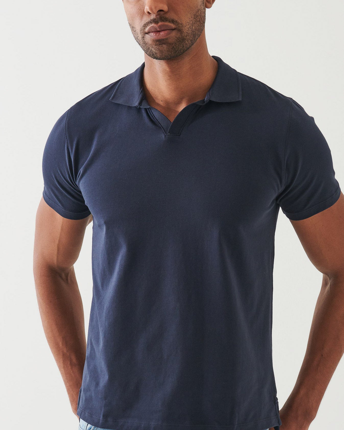 Stretch Open Polo