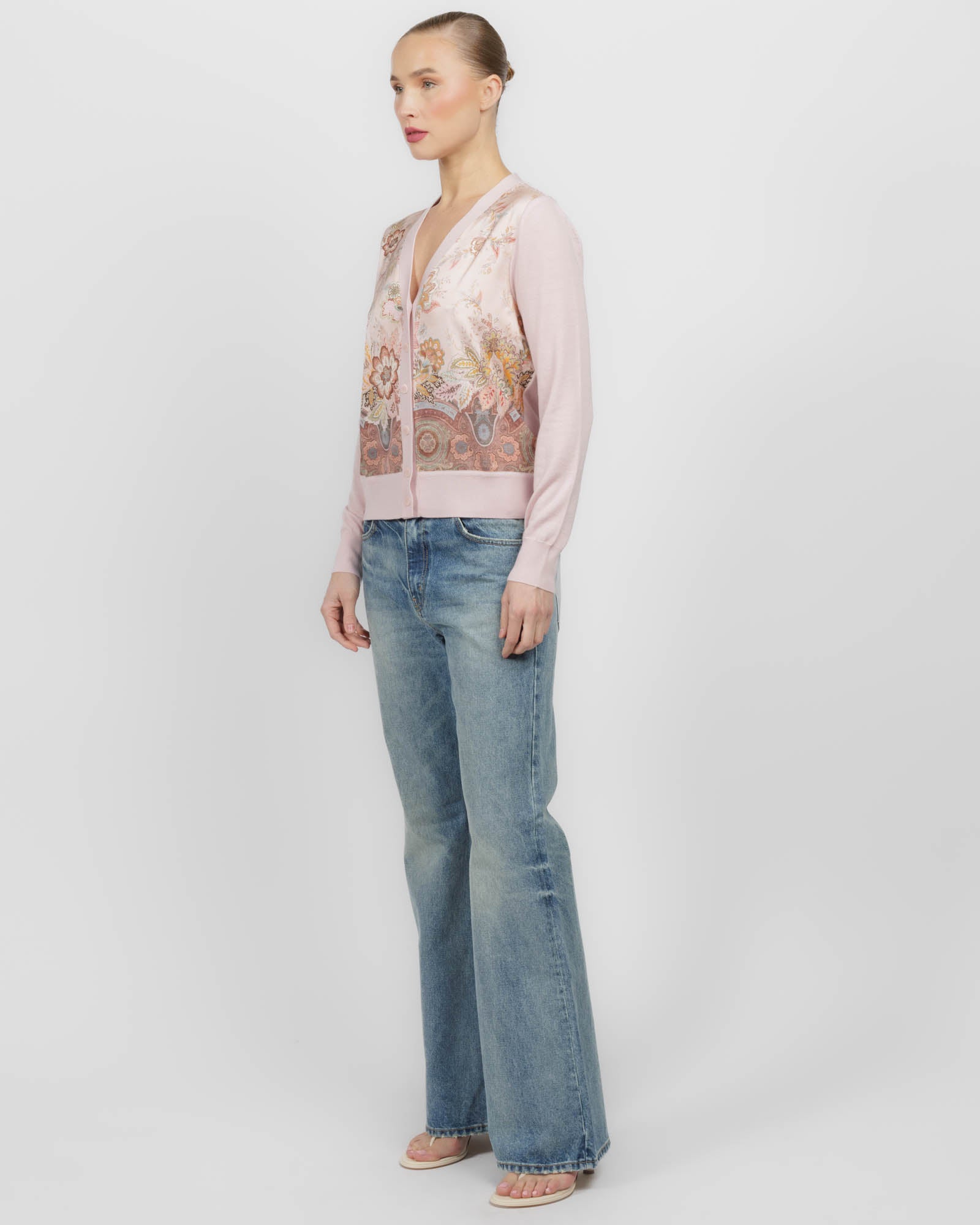 Luna Printed Cardigan