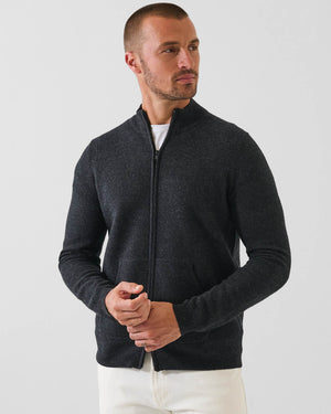 Boiled Wool Zip Jacket