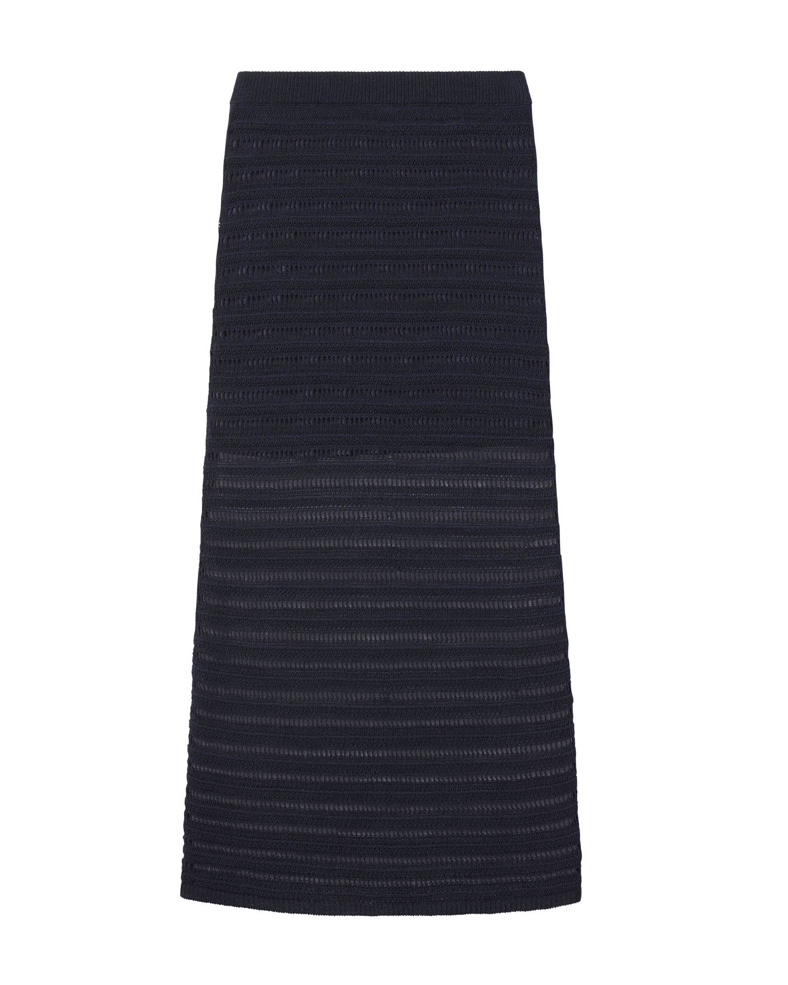 Lana Crochet Knit Midi Skirt