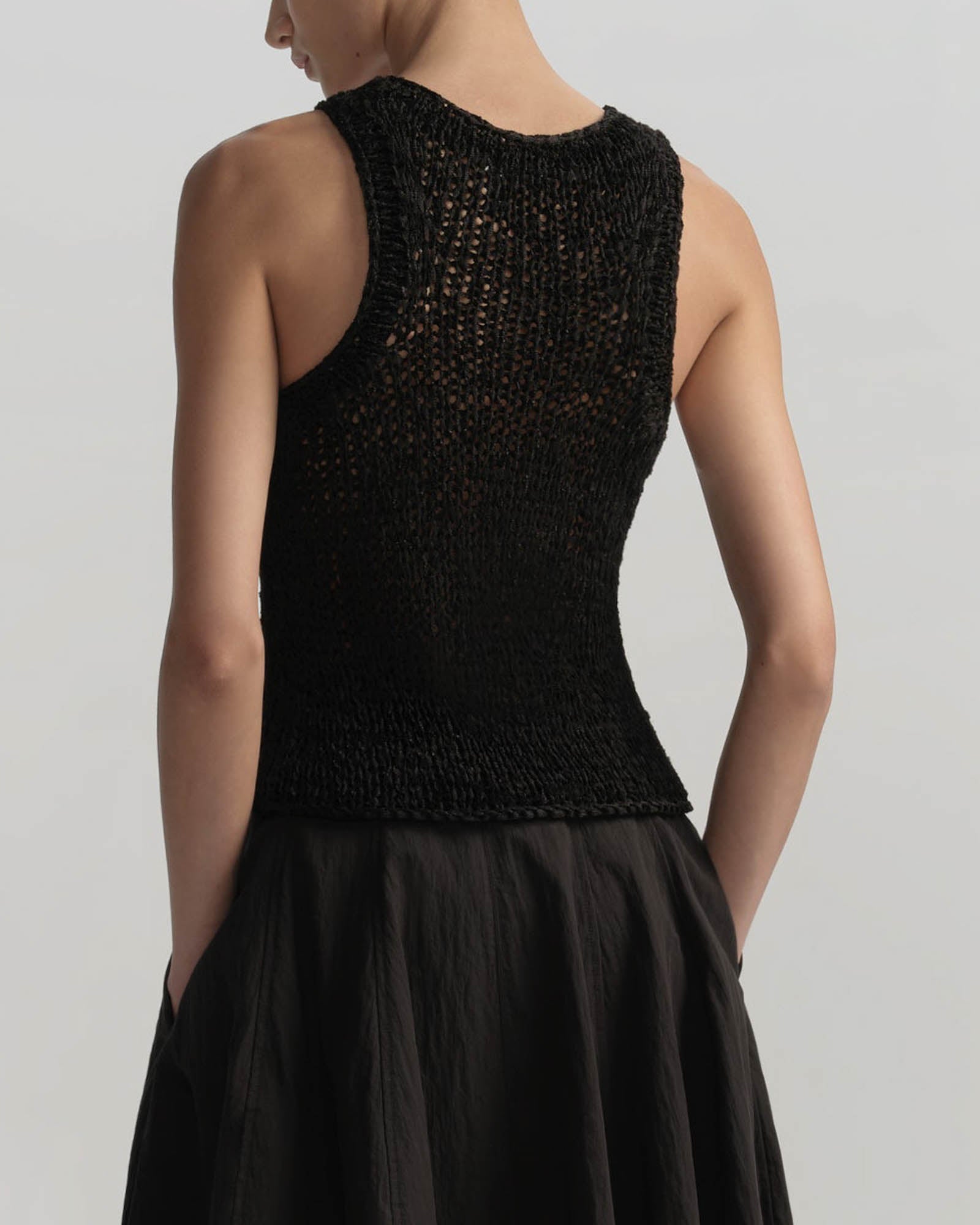 Nelly Open Knit Tank
