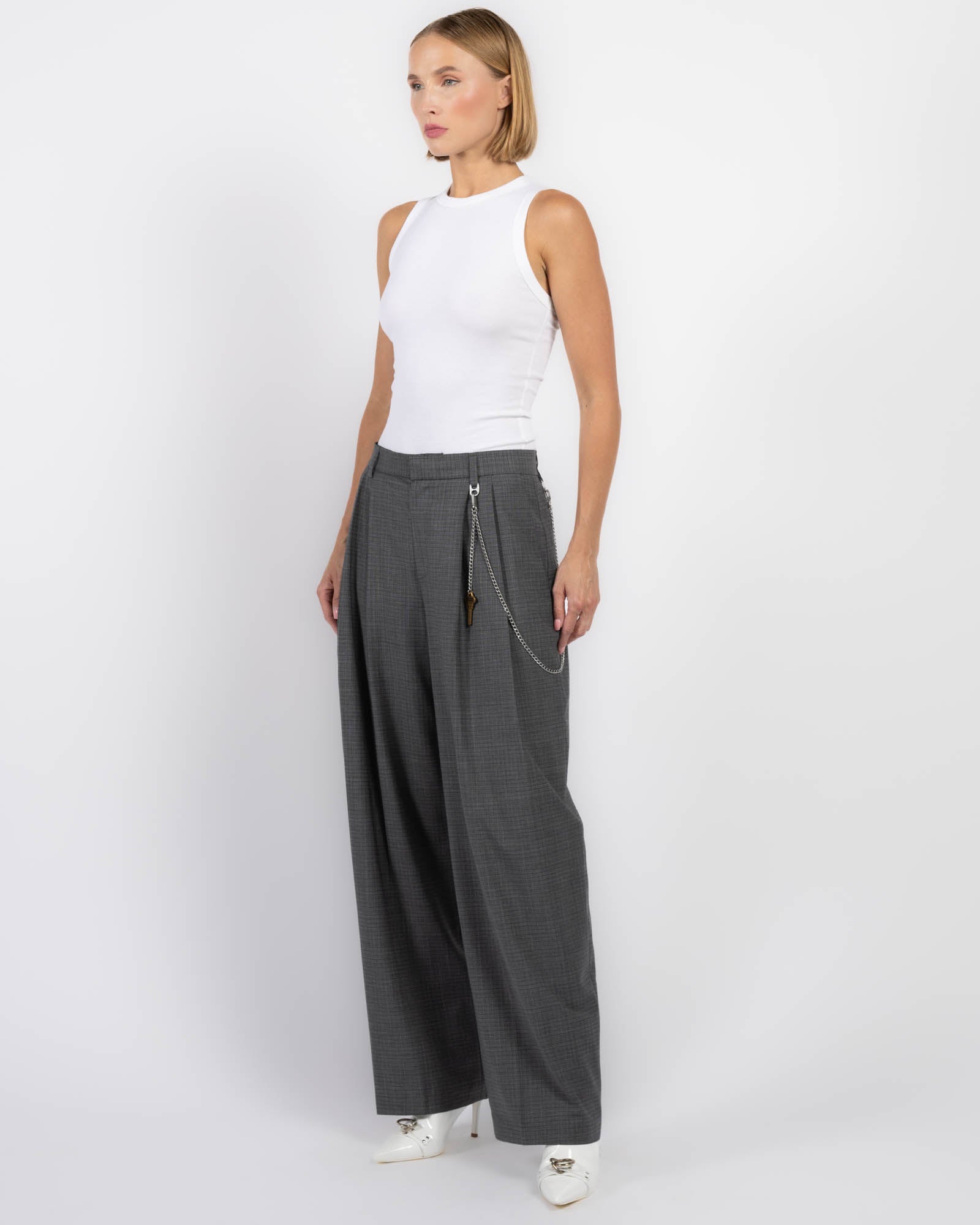 Pantalon avec chaîne