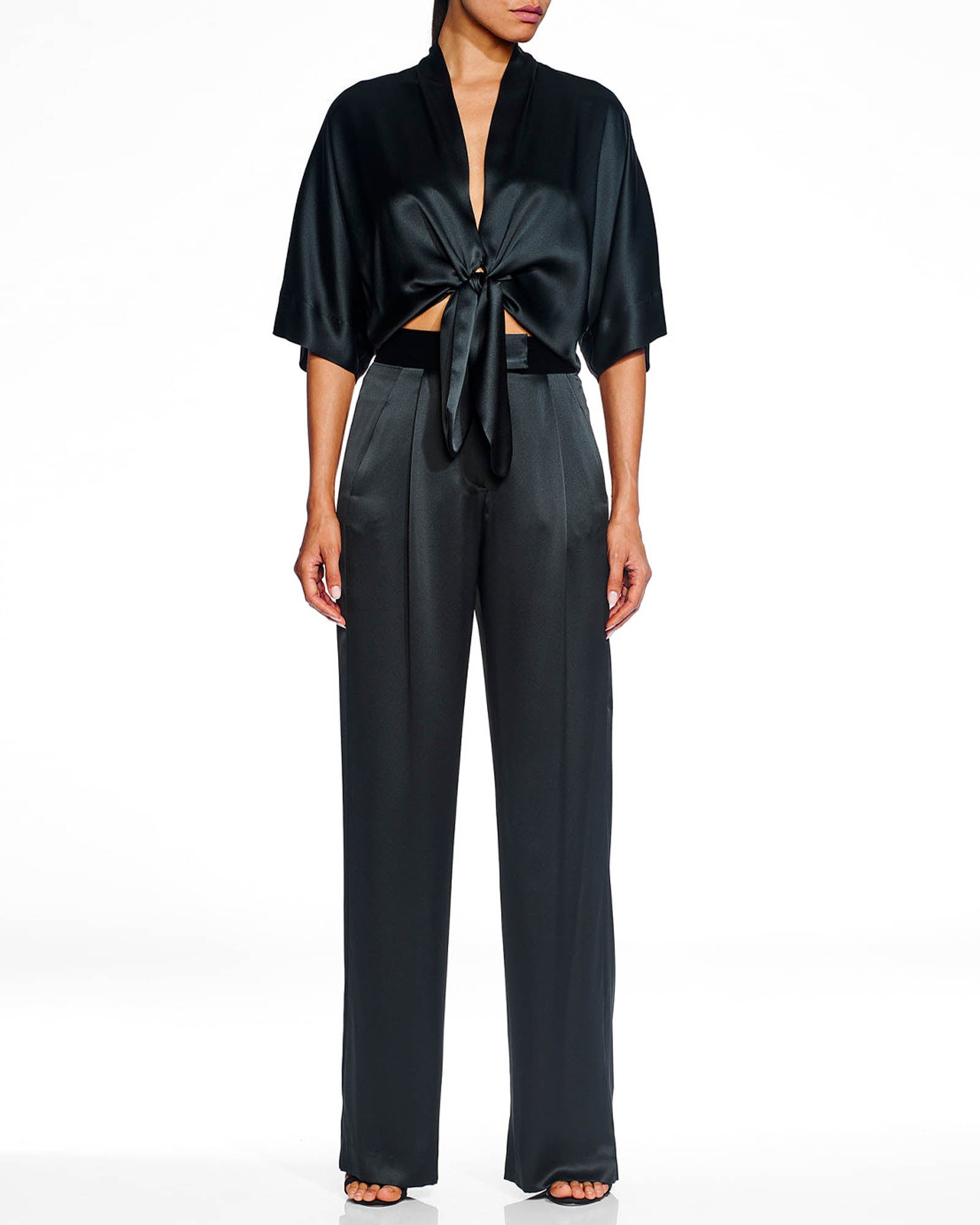 Dolman Tie Blouse