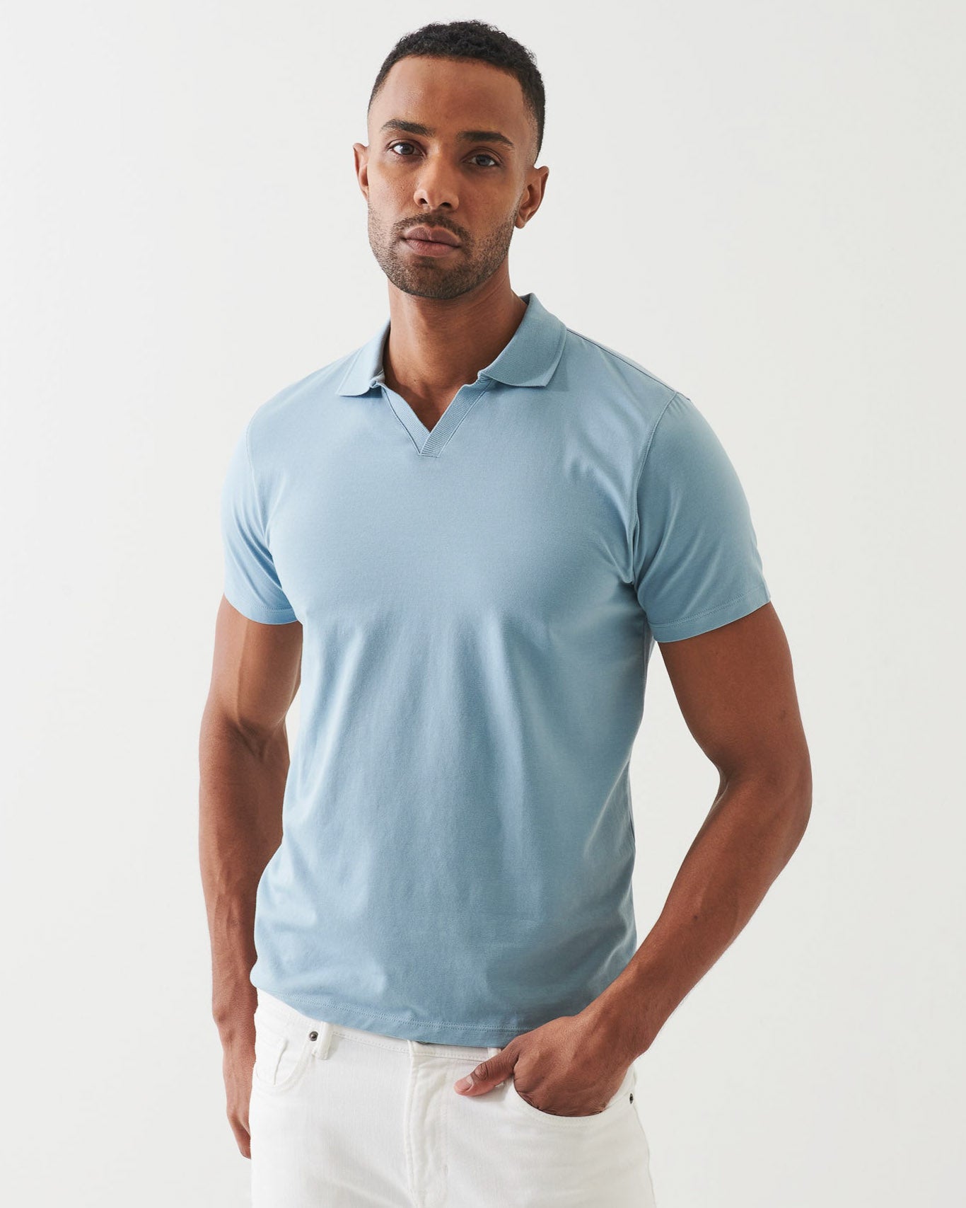 Stretch Open Polo
