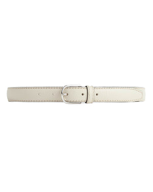 Grained Leather Belt