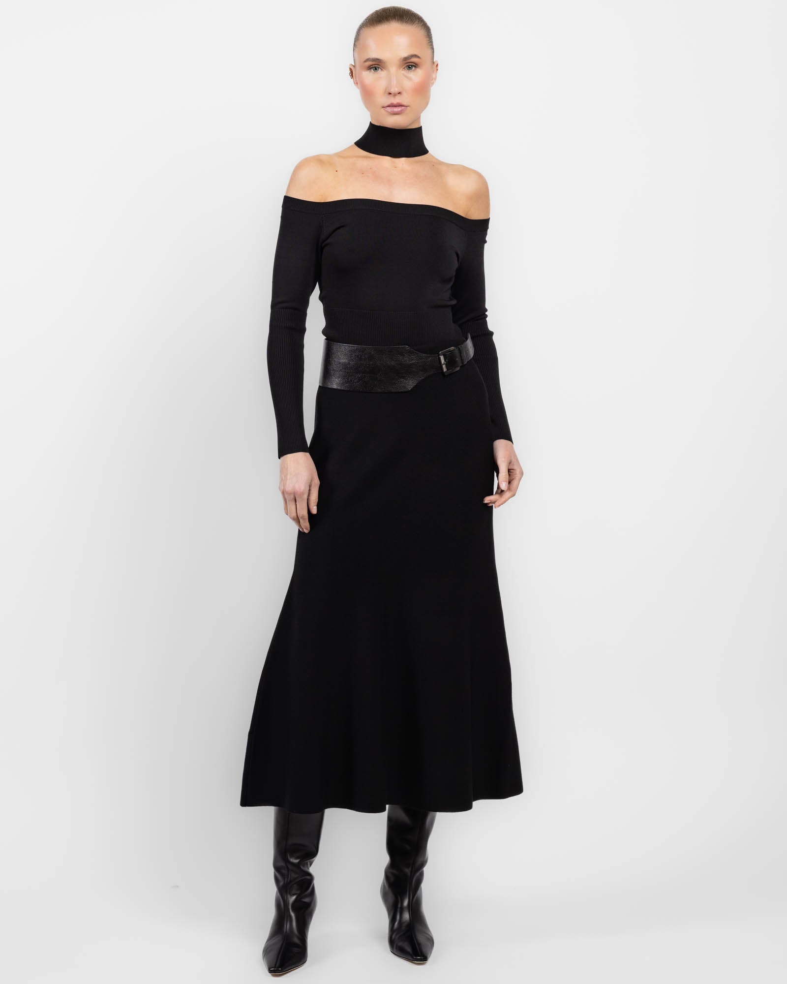 SIMKHAI Lila Cold Shoulder Top