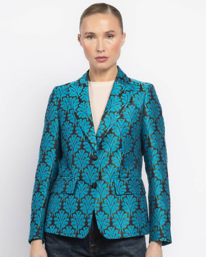Veste de costume à motifs