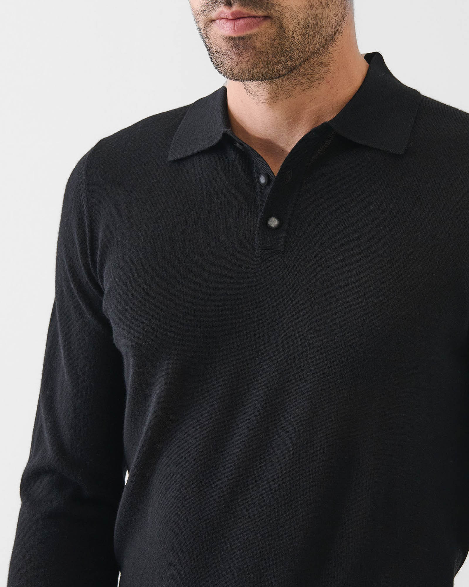 Pull polo à 3 boutons, calibre 14