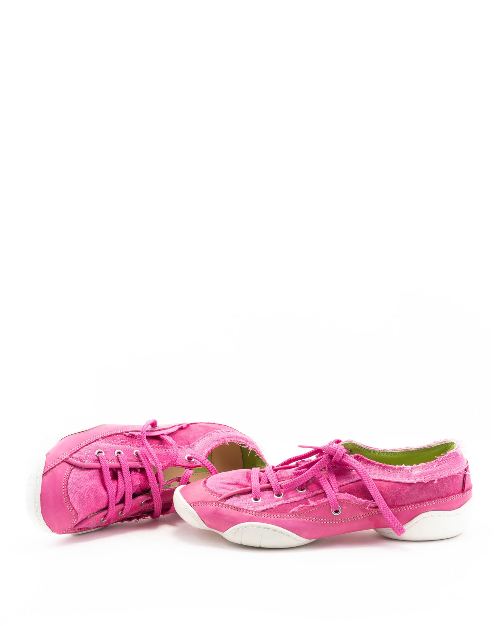 MARITHE FRANCOIS GIRBAUD Canvas Shoes