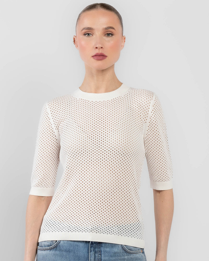 Mesh Sweater