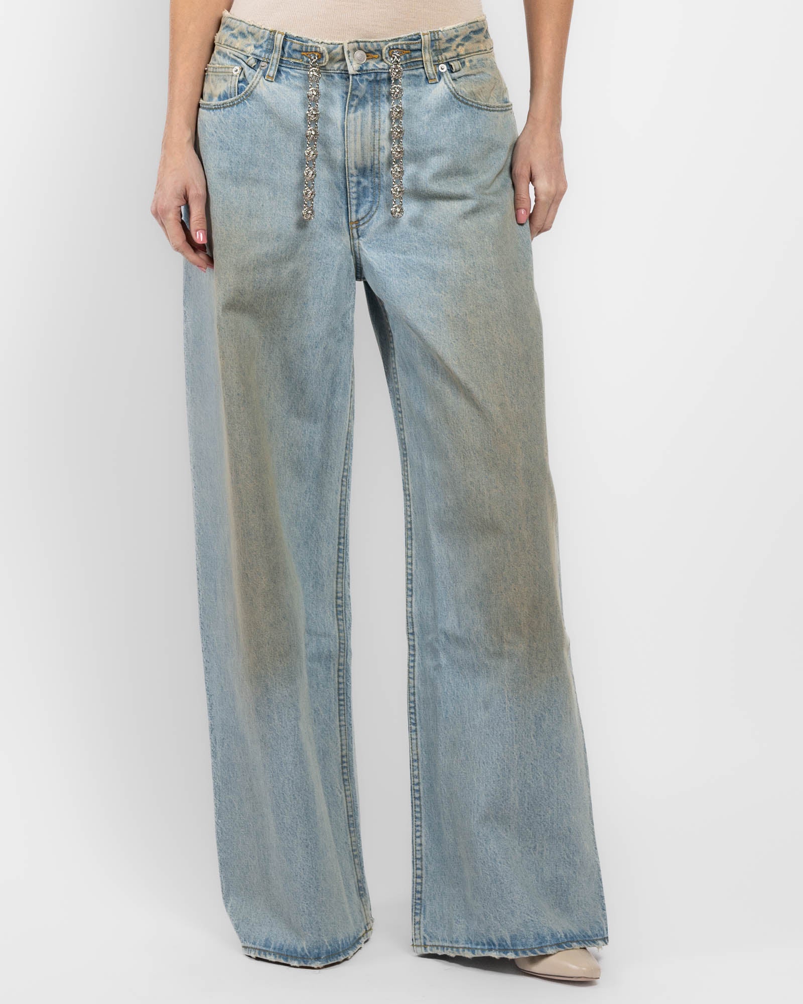EZR Baggy Chain Jeans