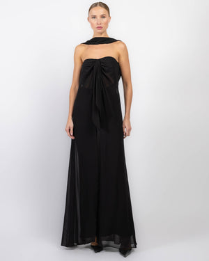 Robe dos nu inversée