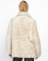 Milky Way Shearling Coat