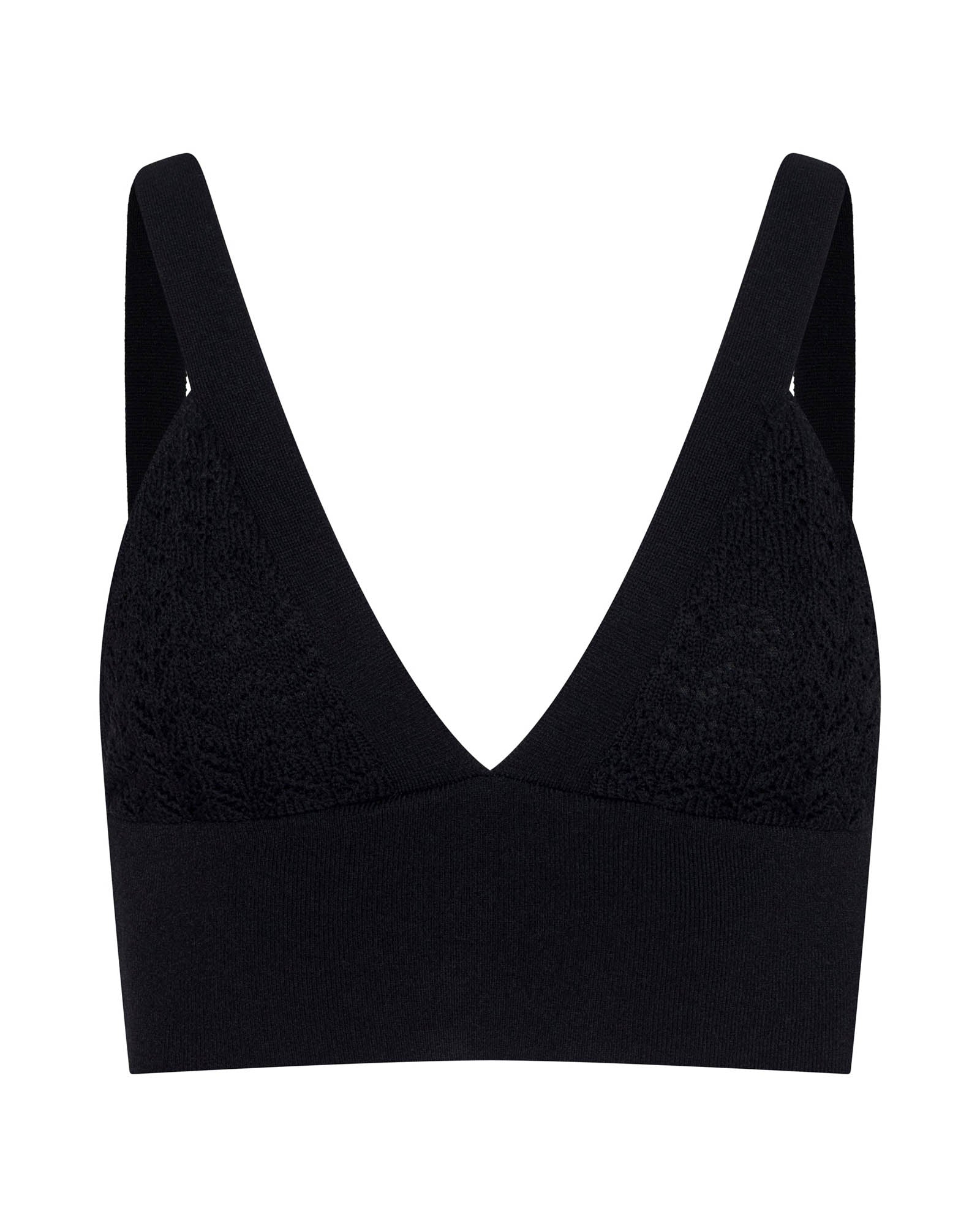 Reverie Pointelle Knit Bralette