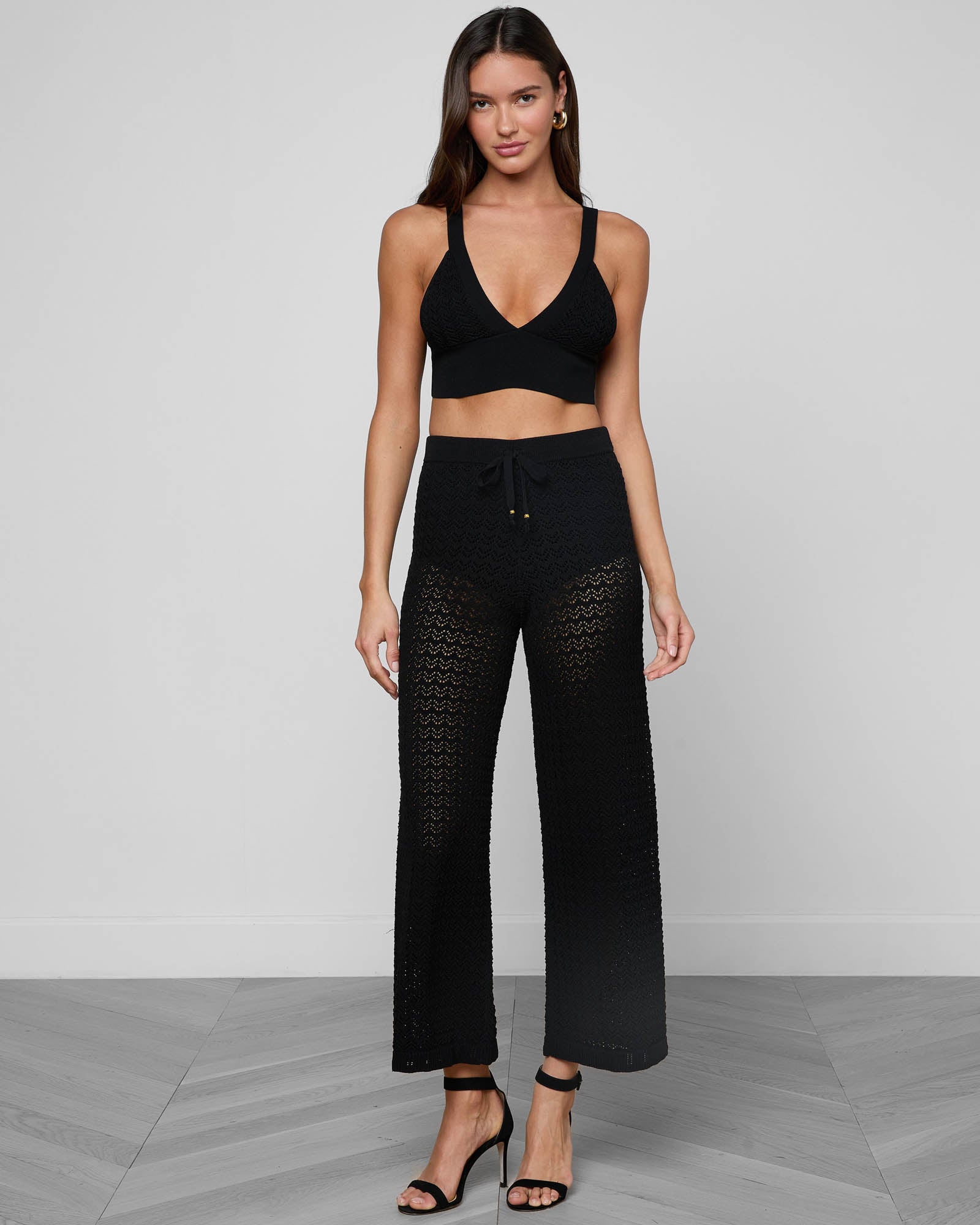 Reverie Pointelle Knit Bralette