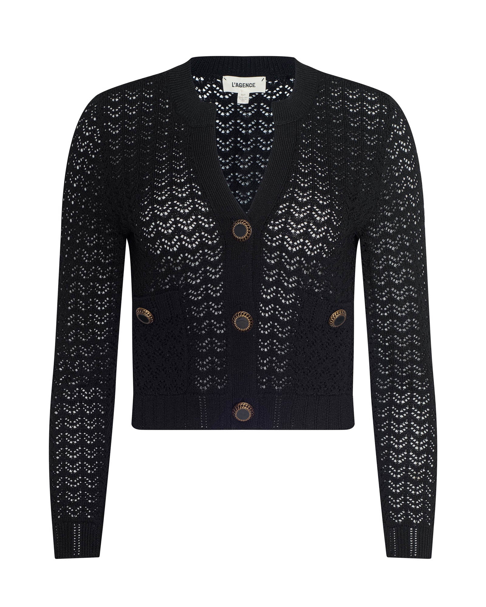 Orla Pointelle Knit Cardigan