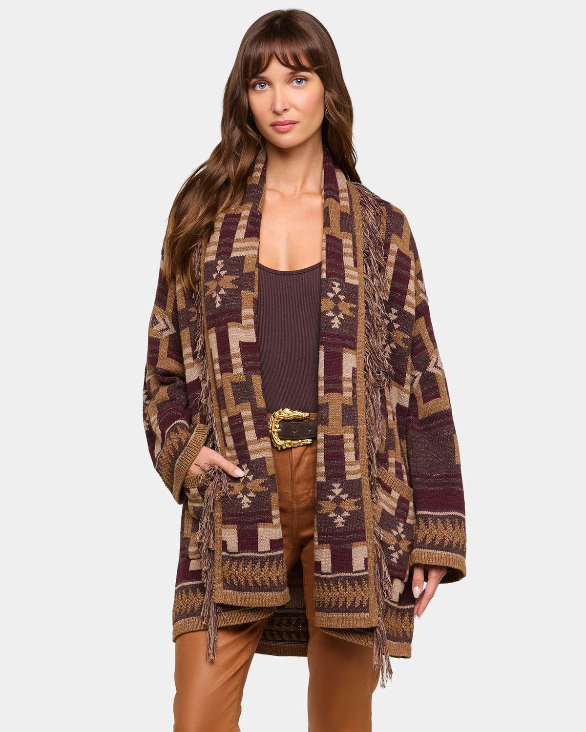 Jair Fringe Cardigan