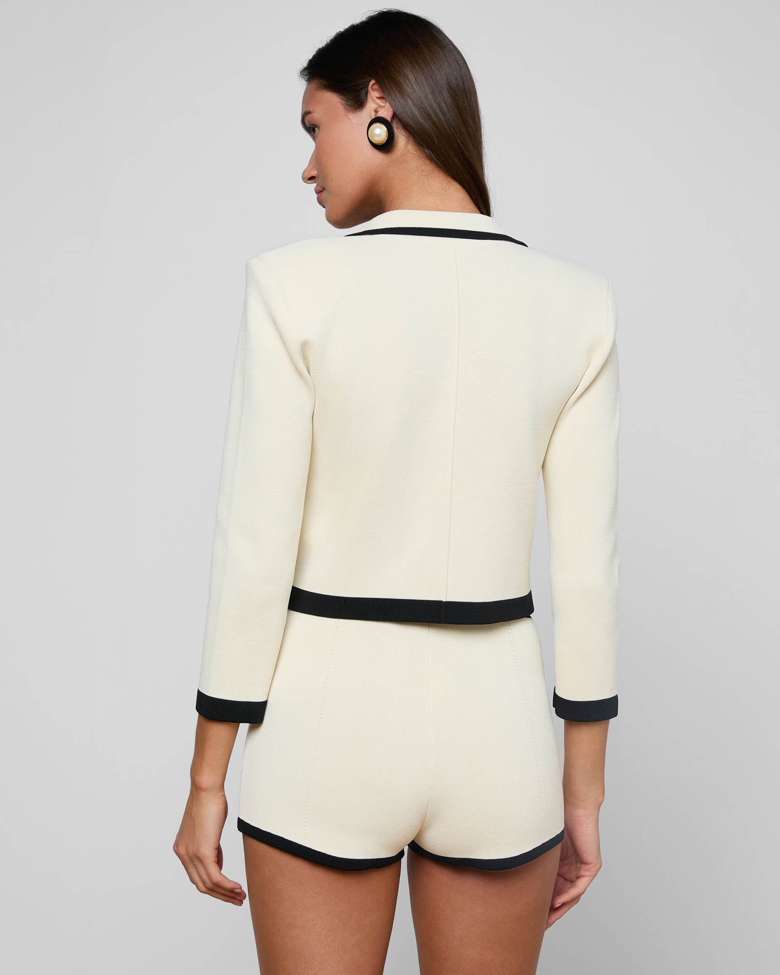 Janu Cropped Knit Jacket