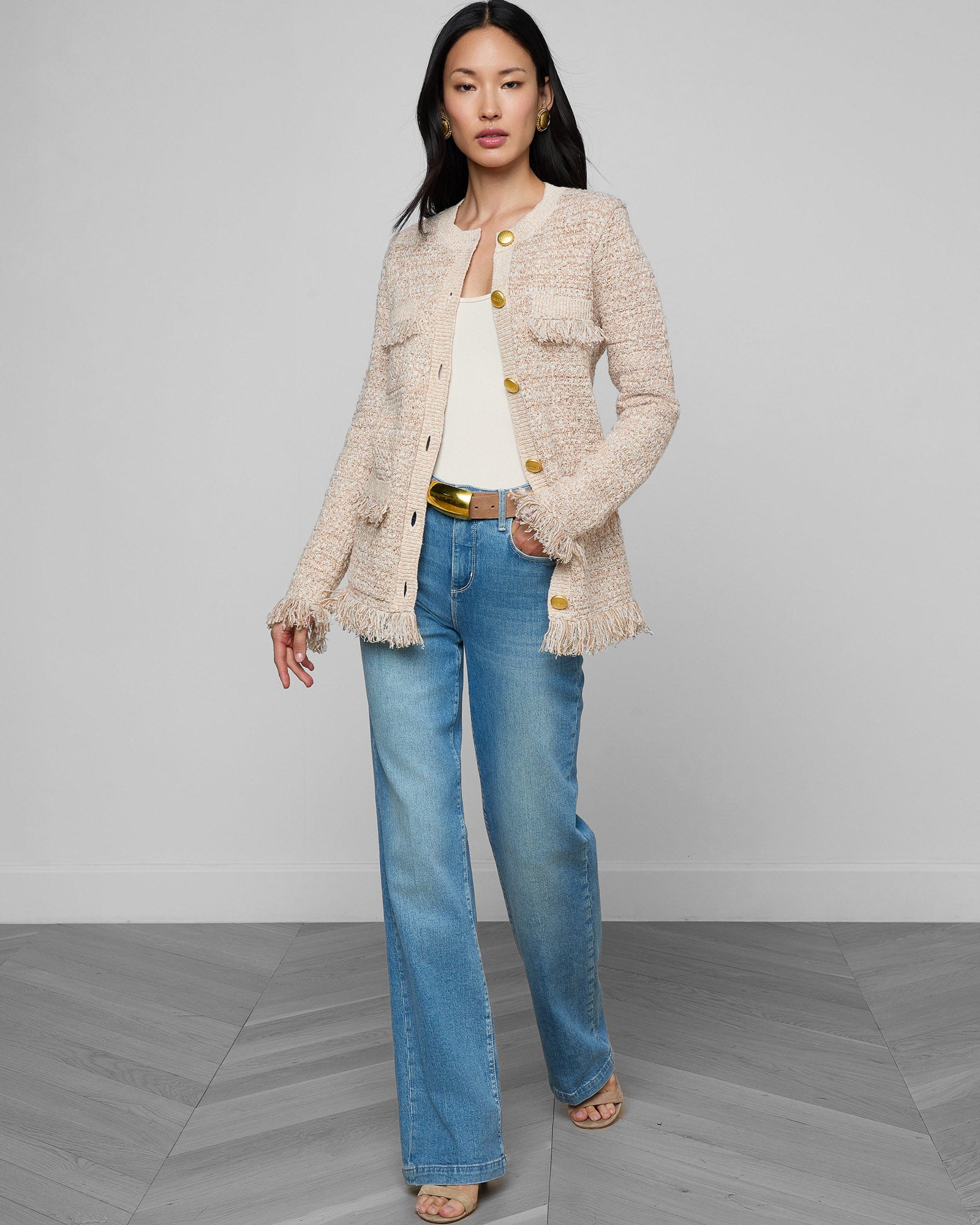 Kastoria Fringe Cardigan