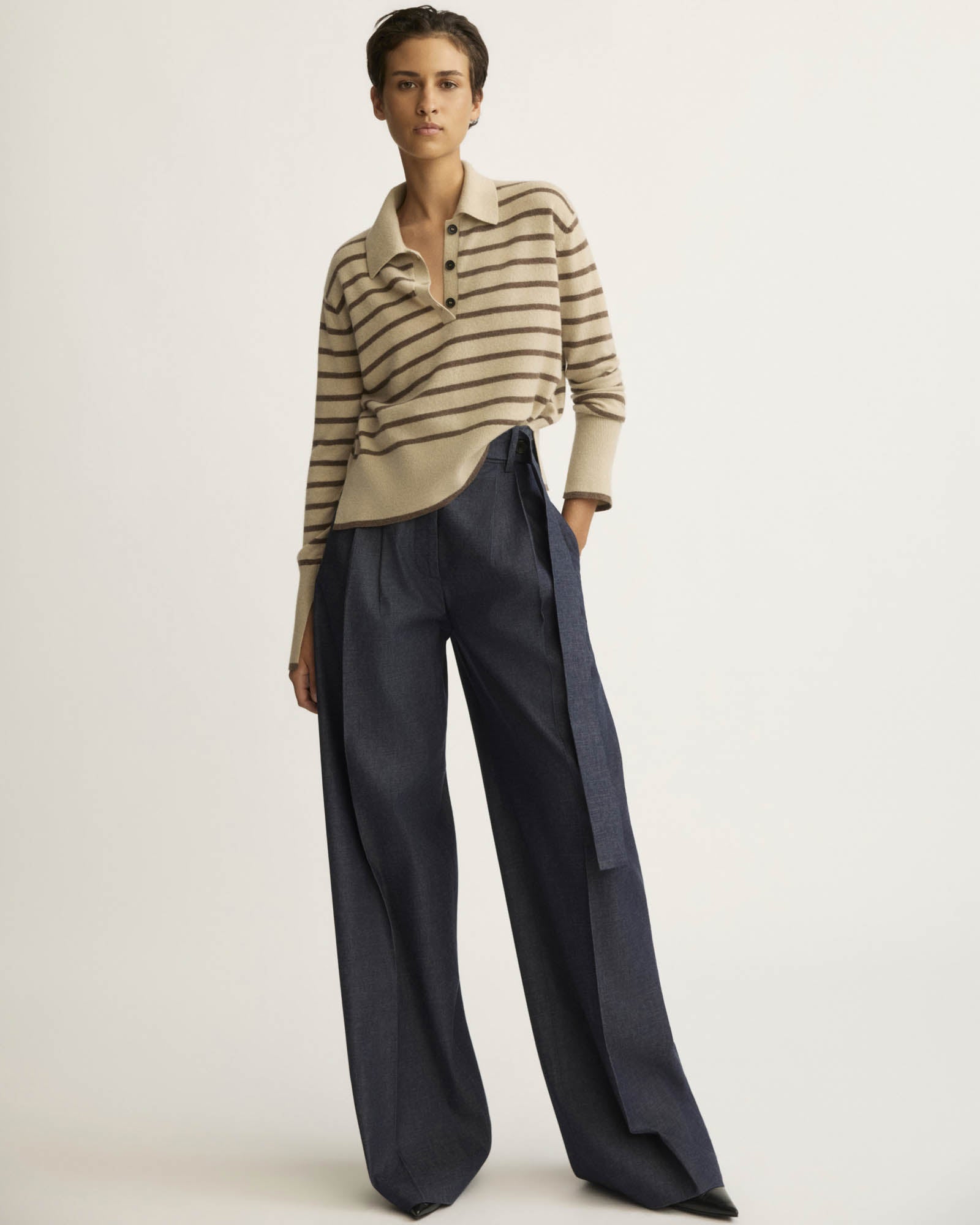 Broome Striped Polo