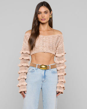 Fey Crochet Cardigan