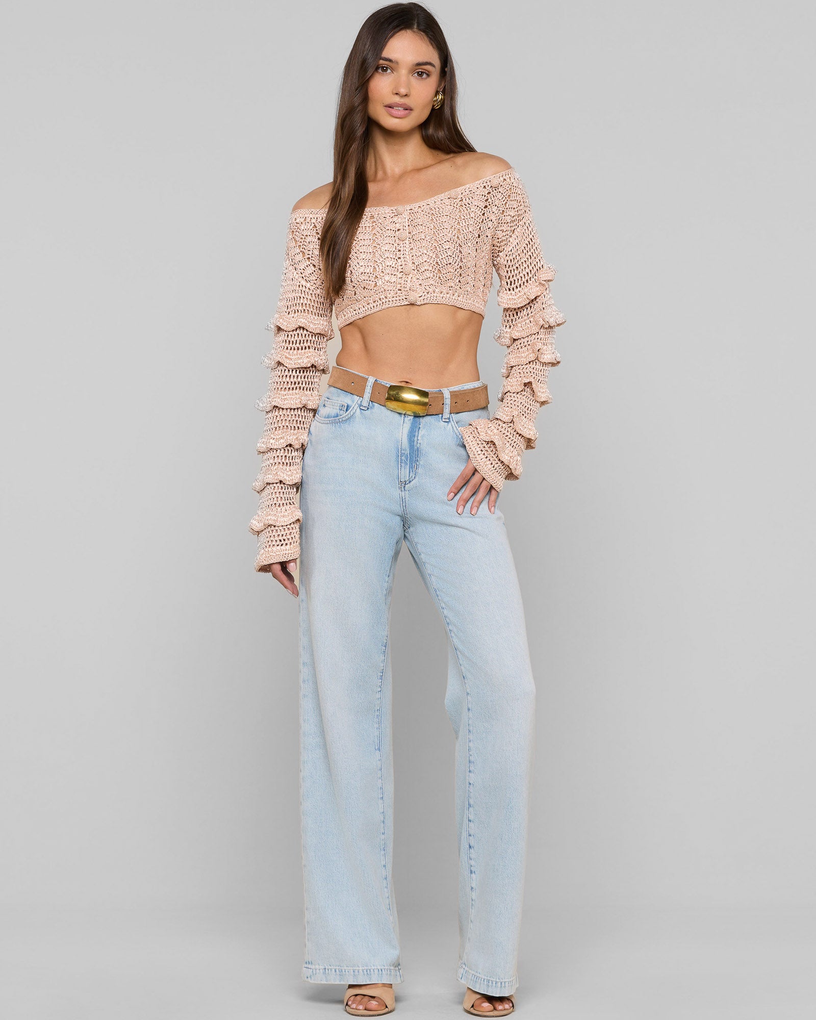 Fey Crochet Cardigan