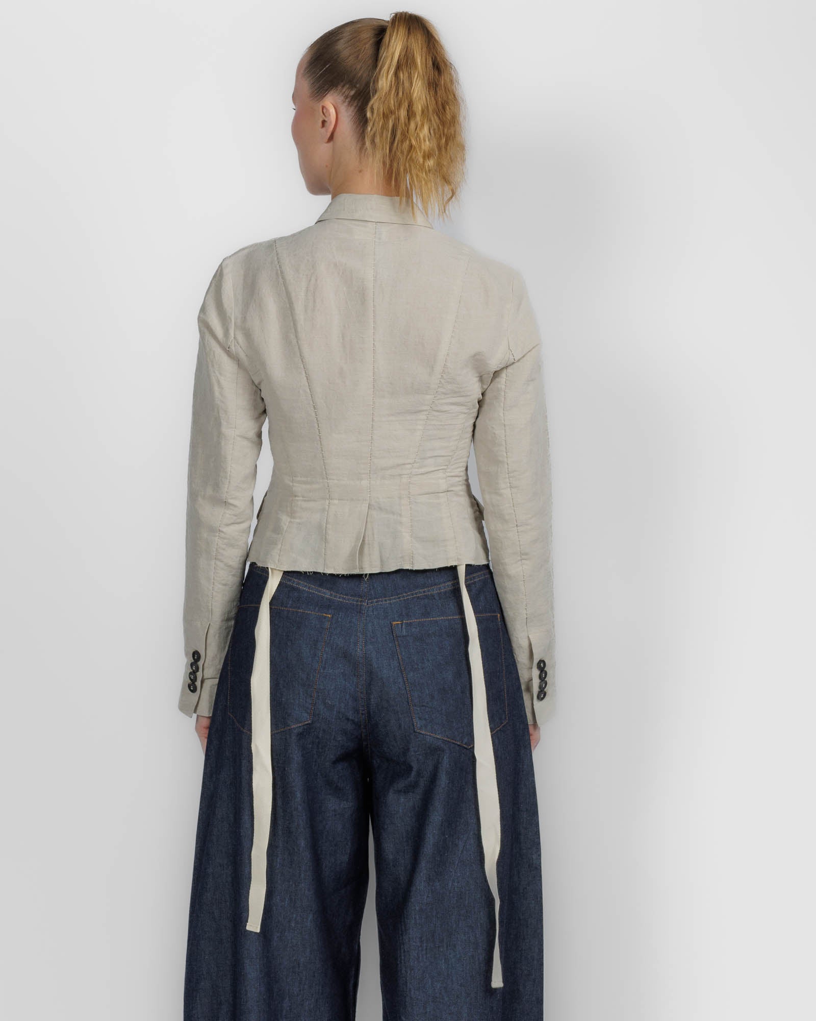 Crop Pocket Jacket