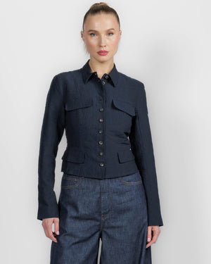 Crop Pocket Jacket