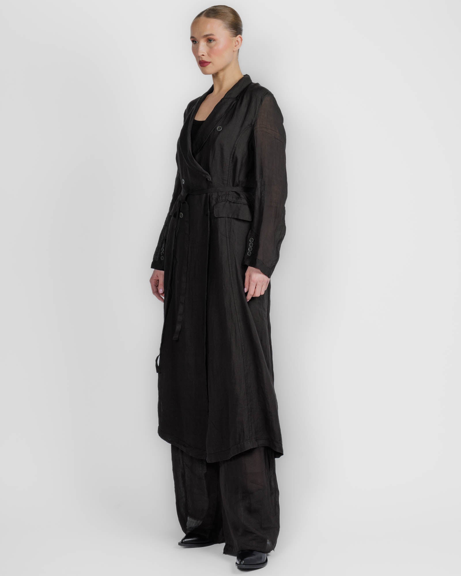 Double Reversible Duster Coat