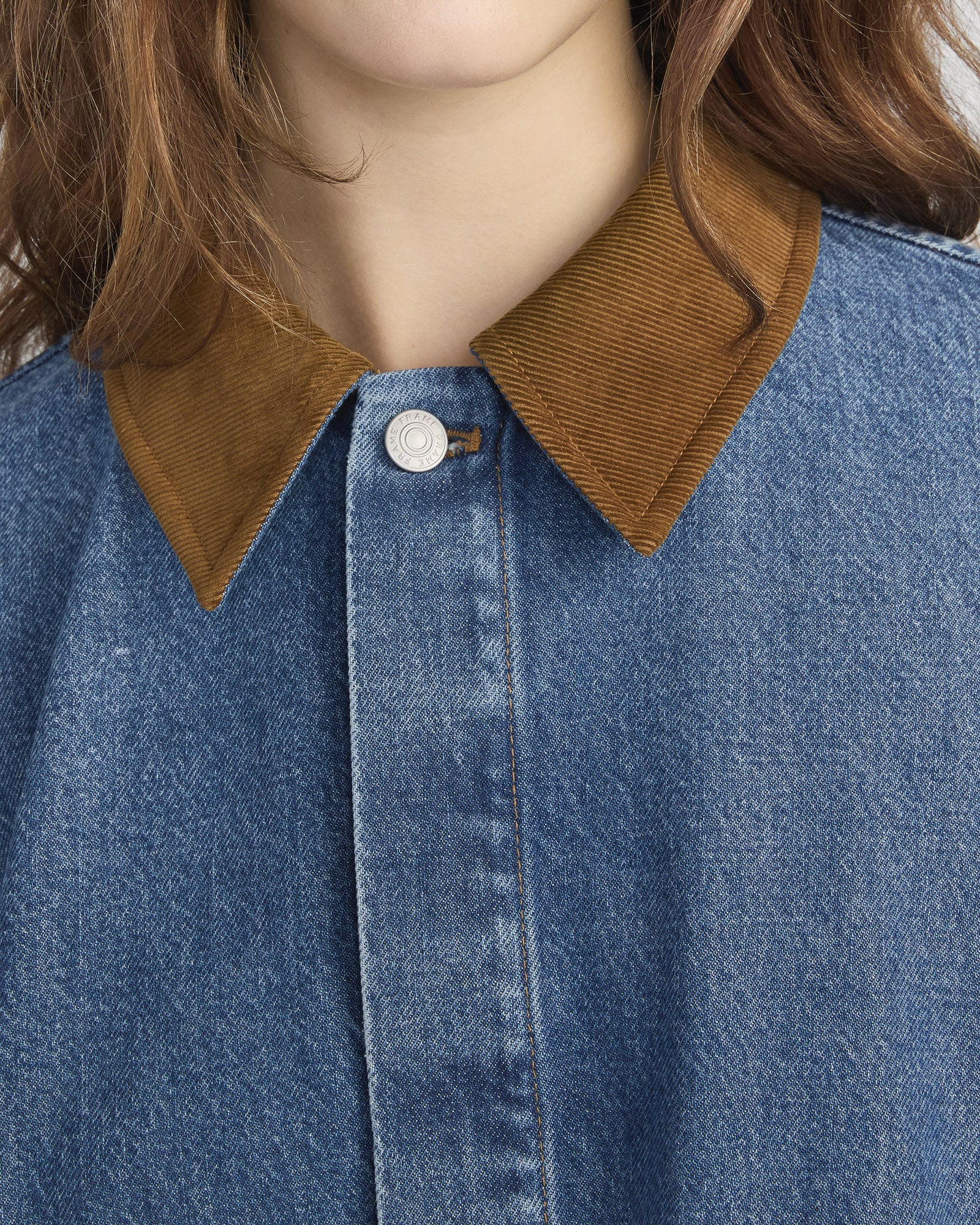 The Mini Denim Swing Jacket